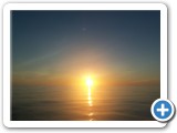 Sunset on the Lower Laguna Madre Bay Just off of the shores of South Padre Island